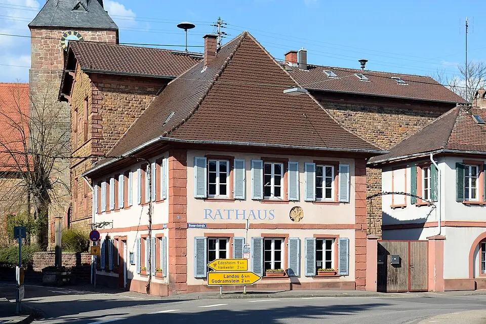 Ansicht von Siebeldingen