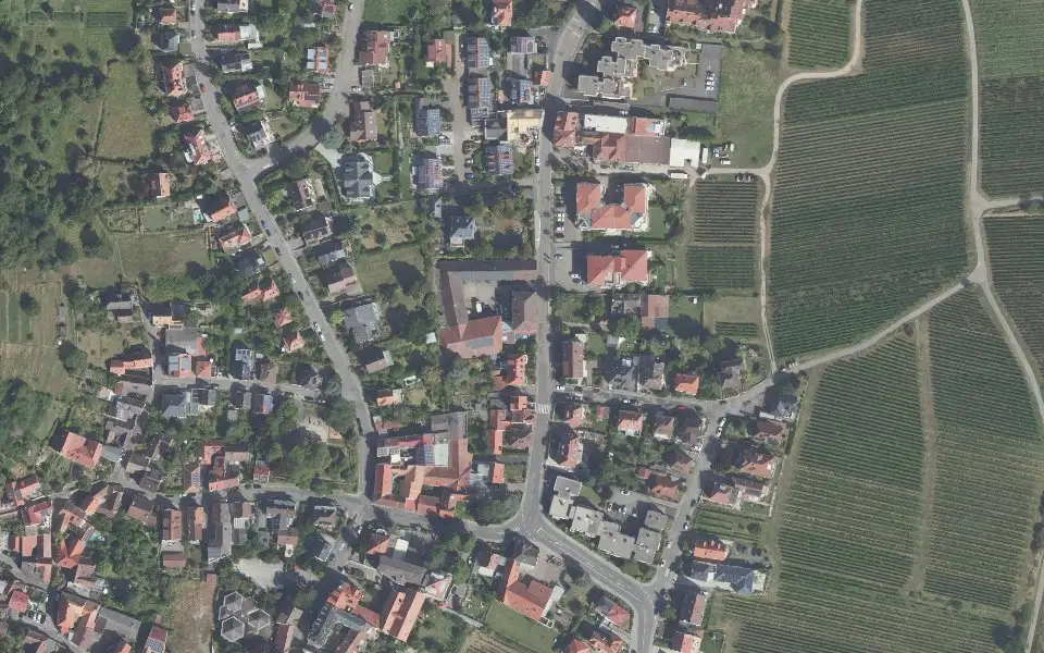 Luftbild der Umgebung von Hambacher Schloß Kellerei in Neustadt an der Weinstraße