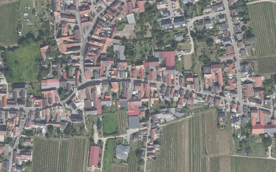 Luftbild mit der Einzellage Fuchsloch