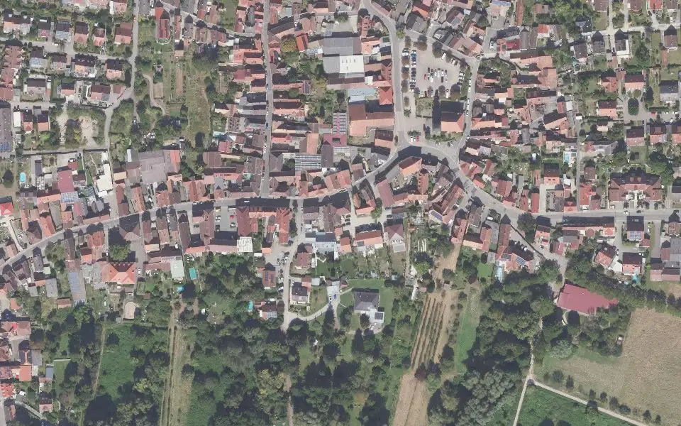 Luftbild der Umgebung von Kuhnel in Landau in der Pfalz