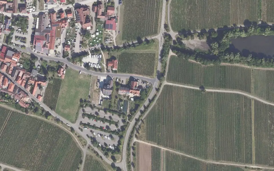 Luftbild der Umgebung von Landhaus Christmann in Sankt Martin