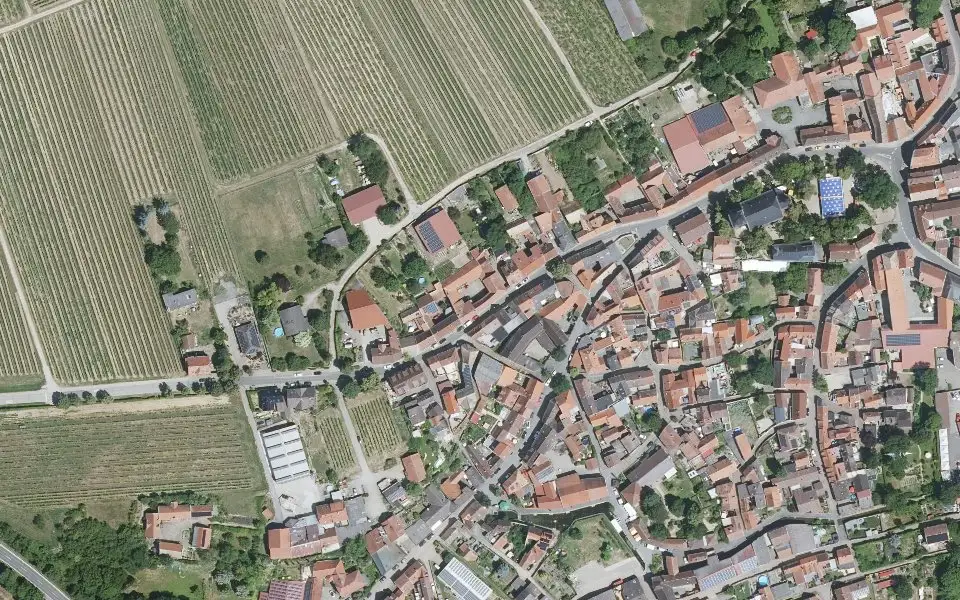 Luftbild der Umgebung von Schwahn-Fehlinger in Westhofen