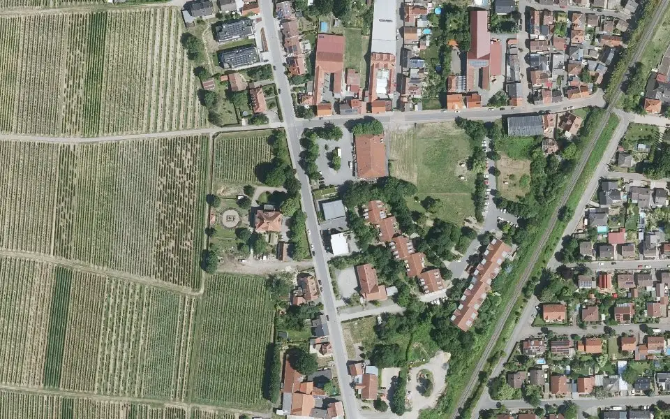 Luftbild mit der Einzellage Sauloch