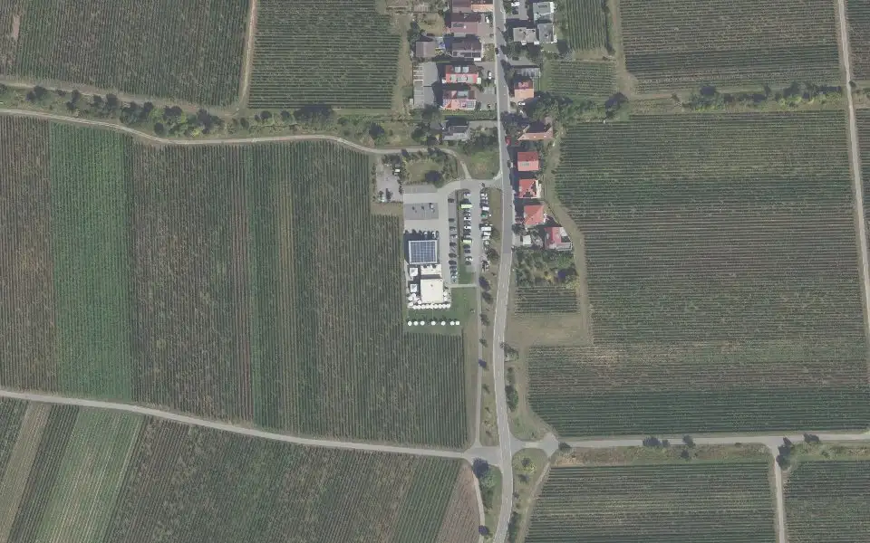 Luftbild der Umgebung von Vinothek - Weingut Ökonomierat Isler in Neustadt an der Weinstraße