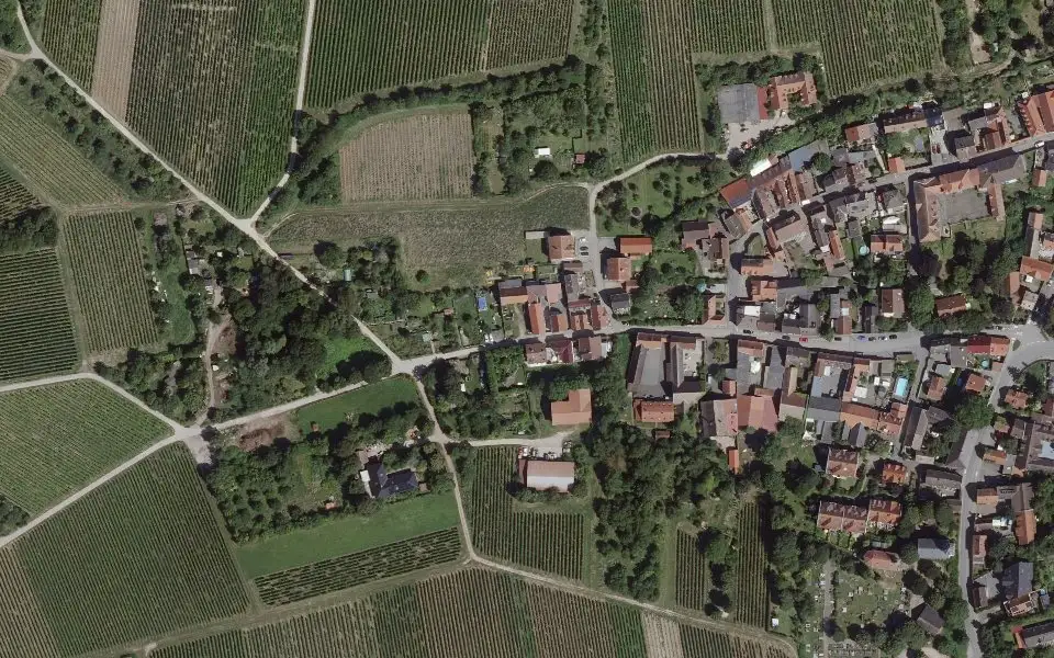 Luftbild mit der Einzellage Lieth