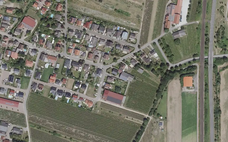 Luftbild mit der Einzellage Teufelskopf