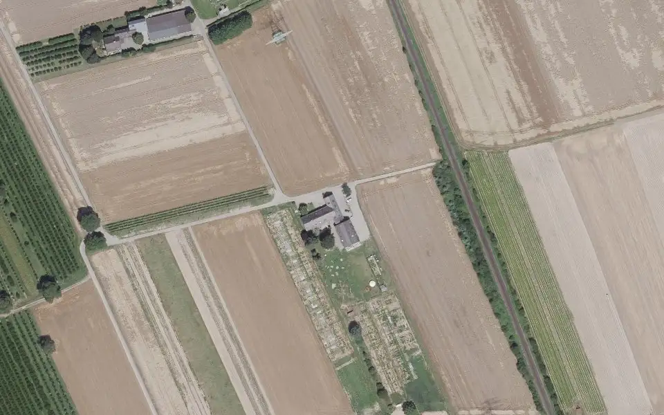 Luftbild der Umgebung von Weingut Bischmann in Mainz