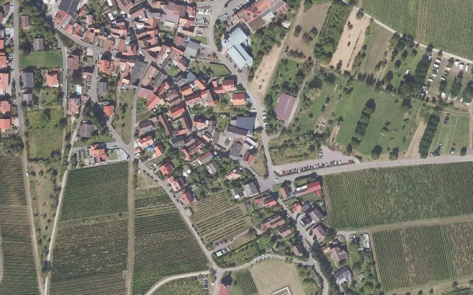 Luftbild der Umgebung von Weingut Frank Meyer in Gleiszellen-Gleishorbach