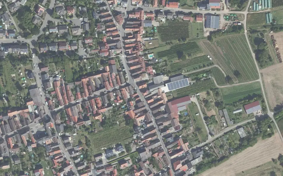 Luftbild der Umgebung von Weingut Kercher in Neustadt an der Weinstraße