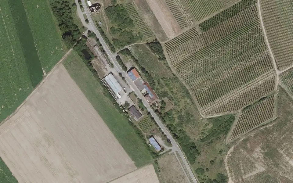 Luftbild mit der Einzellage Eselstreiber